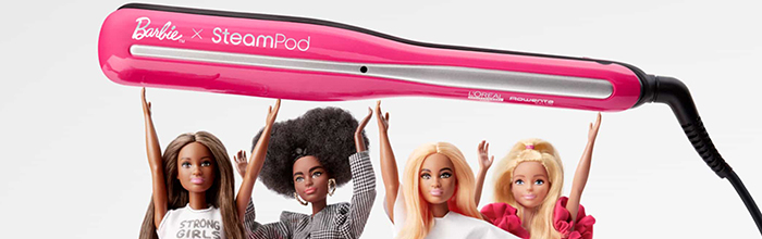 Új, limitált kiadású Barbie x SteamPod a L&#039;Oréal-tól